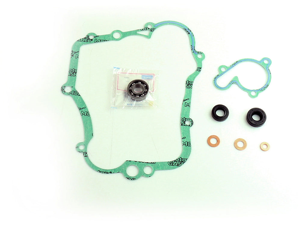 Athena Water Pump Repair Kit with Gaskets and Seals for Yamaha 67-25202, includes bearings, designed for water pump maintenance.