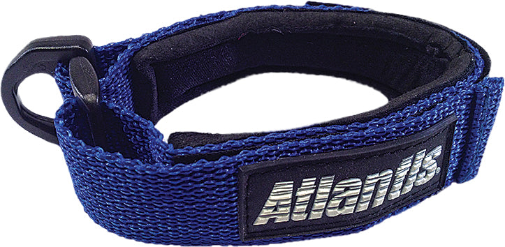 Atlantis blue floating wrist band accessory with adjustable strap for swimming or water sports.