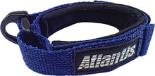 Load image into Gallery viewer, Atlantis blue floating wrist band accessory with adjustable strap for swimming or water sports.