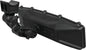 ATV-TEK Elite Rear View Mirror for ATV, black plastic frame with adjustable mounting bracket, providing clear rear visibility.