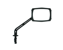 ATV-TEK Anti-Vibe ATV mirror with sturdy frame and adjustable arm, designed for off-road motorcycle riding.