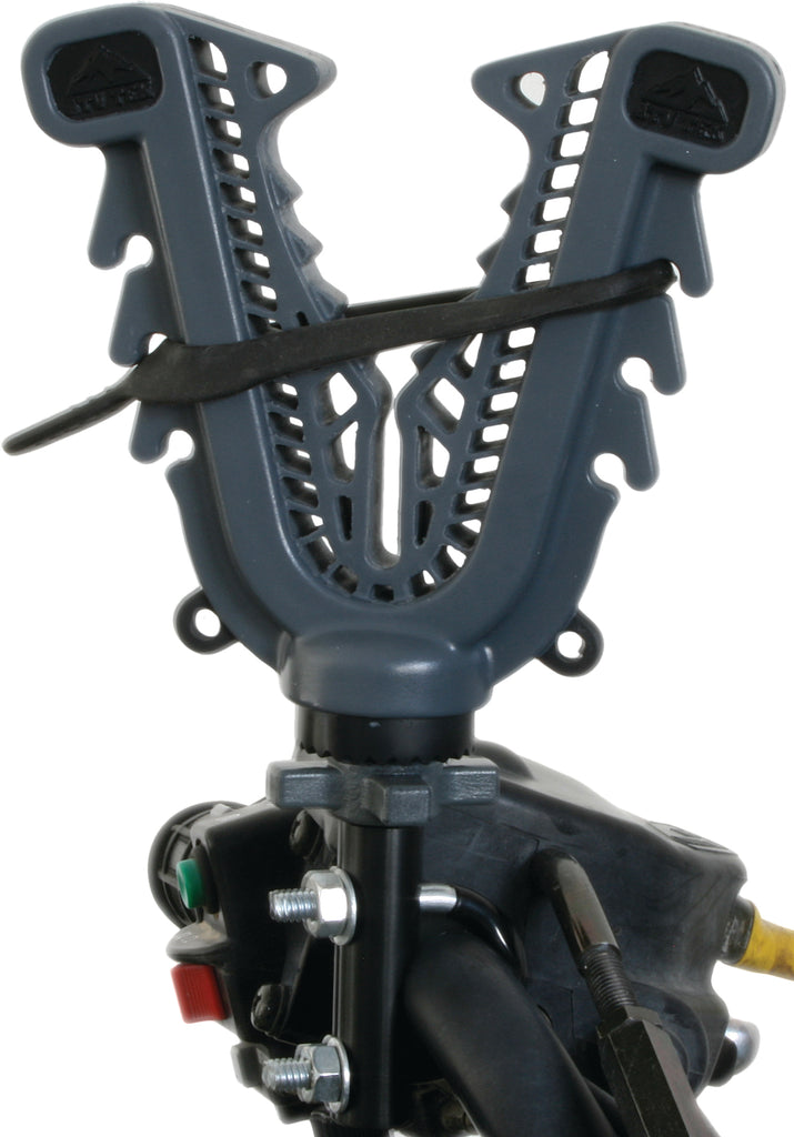 ATV-TEK V-Grip Bar Mount 45-2634 for ATVs, black durable bracket with V-shaped grip for secure handlebar attachment