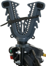 Load image into Gallery viewer, ATV-TEK V-Grip Bar Mount for ATVs showing adjustable black mounting bracket attached to ATV handlebar