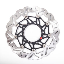 Load image into Gallery viewer, Braking Sk2 directional brake rotor for left side, 32-6676L, with ventilated disc and mounting holes, designed for high-performance braking systems.