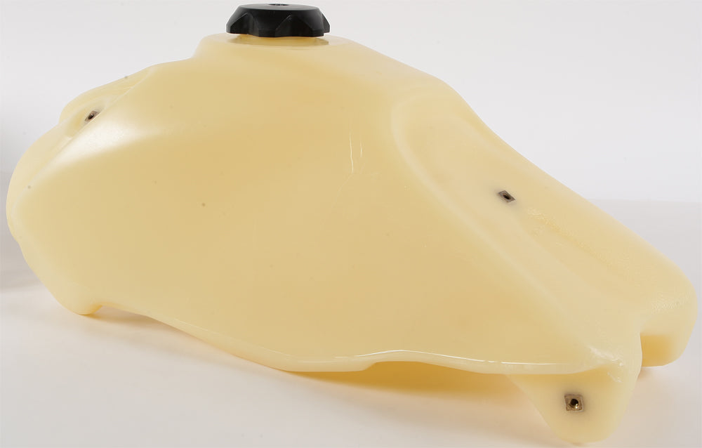 IMS Fuel Tank Natural 3.7 Gal body, durable plastic construction, with fuel inlet and vent openings visible.