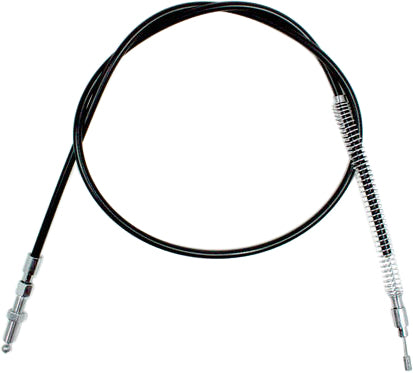 Motion Pro black vinyl clutch cable 70-6005 for motorcycle control lines, showing the cable's black vinyl exterior and metal fittings.