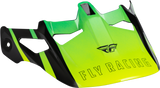 Fly Racing - Werx-R Helmet Visor Hi-Vis/Teal Carbon - 73-92843