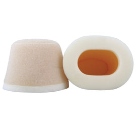 No Toil Premium Air Filter for Yamaha Tri-Moto 125/175, model 90-38007, showing the clean, high-quality filter element.