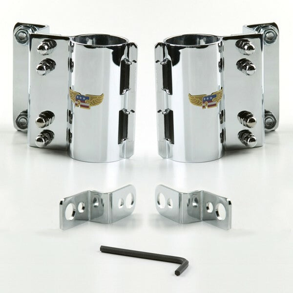 National Cycle hardware kit with fasteners and fittings, including screws, nuts, and bolts for motorcycle or bike assembly.