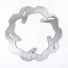 Rear braking rotor by Braking, showing a circular metal disc with vented design for vehicle brake system.