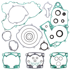 Vertex Complete Gasket Set with Oil Seals 681-1300 showing various gaskets and seals for engine repair.