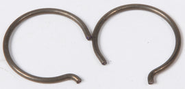 Vertex piston circlips for Vertex pistons, part of piston kits and components, shown in the image.