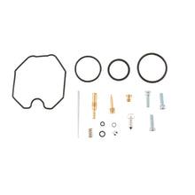 Load image into Gallery viewer, All Balls carburetor repair kit 226-10152 for intake, carb, and fuel system, shown with various replacement parts.