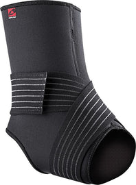 EVS As14 ankle stabilizer in large size, black with adjustable straps and supportive design for ankle injury prevention and stability.