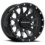 Raceline - Trophy Wheel 14x7 4/137 5+2 (+10mm) Black - 570-1691