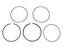 Namura piston rings for 84.95mm Yamaha pistons, part 186-40112R, showing the metal rings and packaging for engine repair.