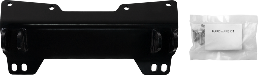 Open Trail UTV plow mount 459-6165, heavy-duty attachment for snow plowing, shown in black metal with mounting brackets.