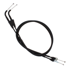 Load image into Gallery viewer, All Balls throttle cable 24-51176 for hydraulic control lines, showing the cable with connectors and protective housing.