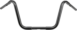 HardDrive 1.25-inch Ape-Hanger handlebar in satin black with 12-inch length and TBW 820-54495 branding.