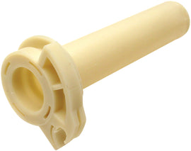 Motion Pro OEM throttle sleeve replacement for motorcycle, showing the black plastic throttle sleeve with textured grip.
