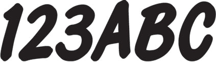 Black Hardline Series 400 registration kit graphics and decals displayed on a surface, showing detailed design and branding elements.