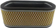 Load image into Gallery viewer, Emgo Air Filter 78-9666 showing a close-up of the rectangular, pleated air filter with rubber edges for motorcycle or small engine use.