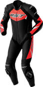 Tractech Evo D3o Suit Blk/Flo Red Leather 3x