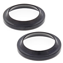 Load image into Gallery viewer, All Balls fork dust seal kit 22-57120 showing black rubber gaskets and seals for motorcycle fork maintenance.