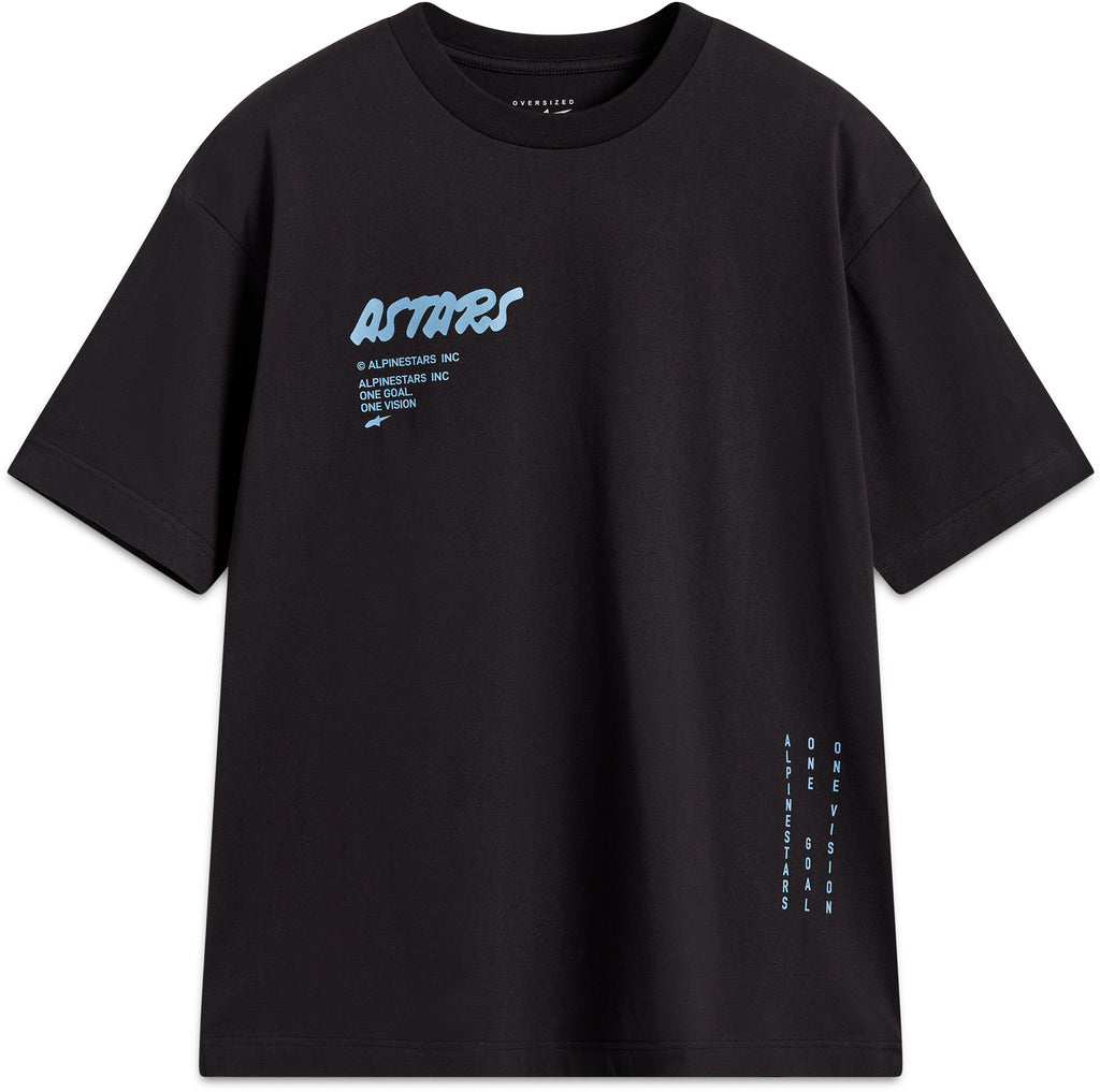 Chalk Oversized Ss Csf Tee Black 2x