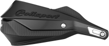 Load image into Gallery viewer, Polisport Plastics Trail Blazer Handguards in black, pair, designed for motorcycle protection, shown on a white background
