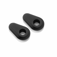 Load image into Gallery viewer, Pair of black RIZOMA turn signal mount kits with sleek design, suitable for motorcycle turn signal installation.