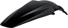 Load image into Gallery viewer, Black Acerbis rear fender for motorcycles, featuring a durable plastic design and mounting points for easy installation.