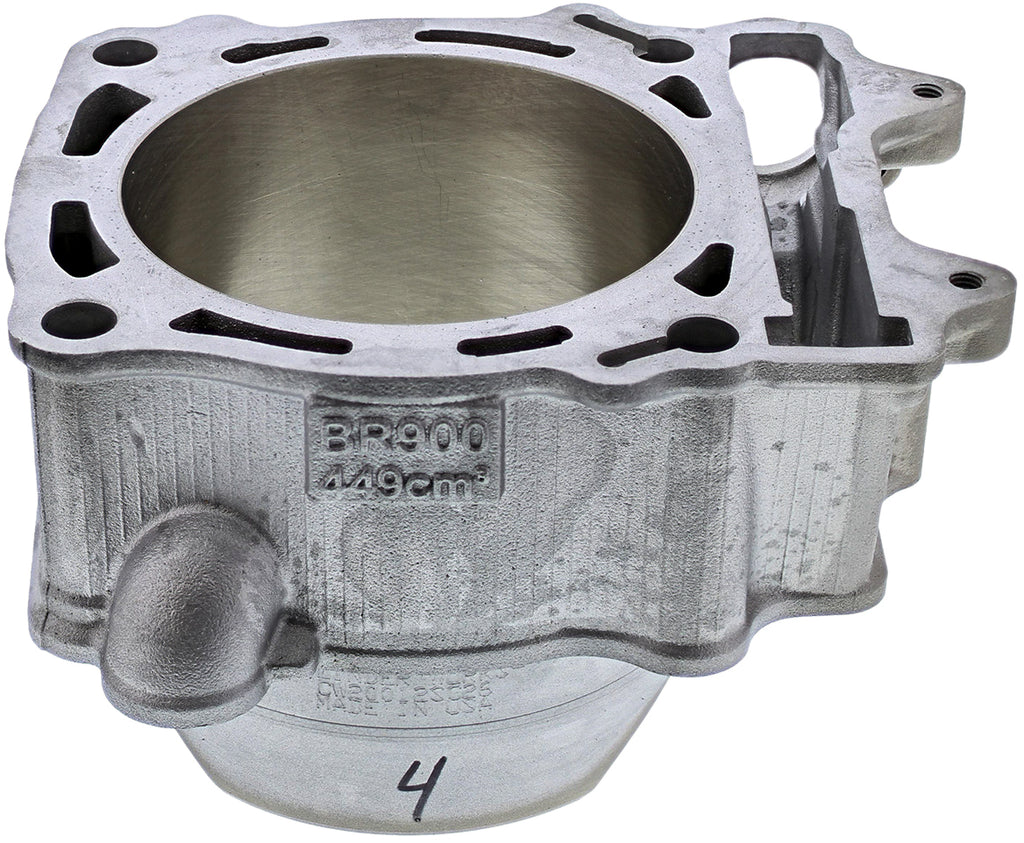 Cylinder Works engine cylinder for Yamaha 422-20012, showing the metallic cylinder component with engraved branding details.