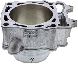 Cylinder Works engine cylinder for Yamaha 422-20012, showing the metallic cylinder component with engraved branding details.