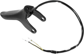 SP1 Throttle Lever with Warmer for S-D 12-19261 motorcycle, showing textured grip and lever mechanism in close-up.