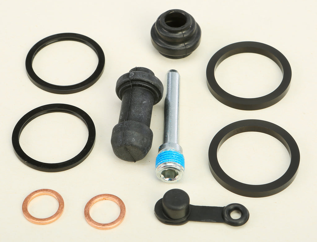 All Balls caliper rebuild kit for brake system, including seals and components, in a compact package.