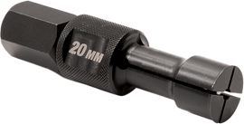 Motion Pro 20mm replacement collet for tools, displayed in a close-up image showing its precise metal design and size.