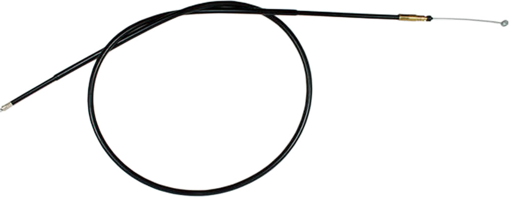 Motion Pro black vinyl choke cable for motorcycle control lines, featuring durable construction and flexible design.