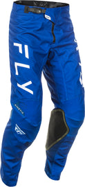 Fly Racing Kinetic Center Pants in navy and white, size 36, with durable fabric and functional design for motocross riding.