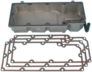Set of five James Gasket transmission oil pan gaskets for Evo Flt, part number 26077-93 681-4663, showing the gasket seals.