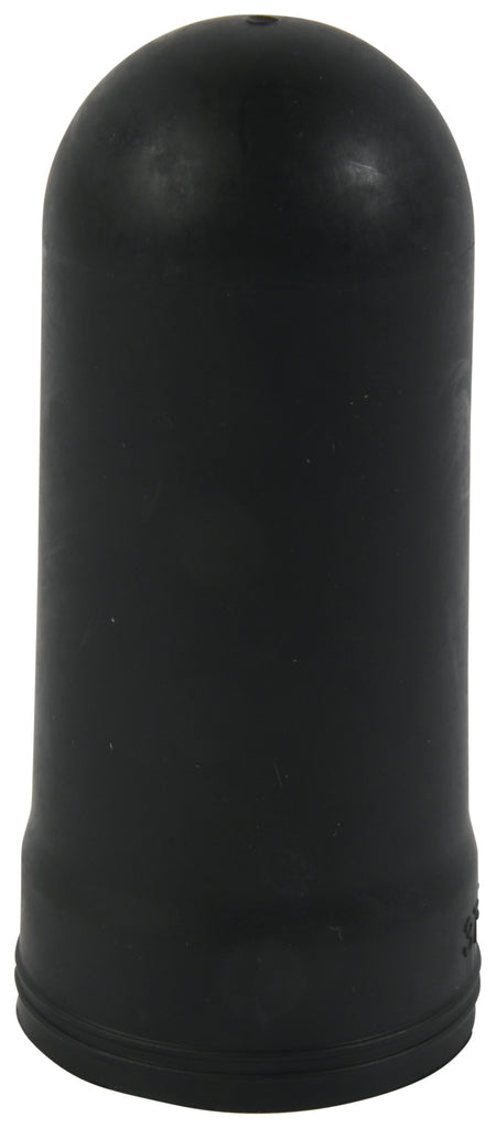 All Balls Shock Bladder suspension component in black with branding details, designed for motorcycle shock absorbers.