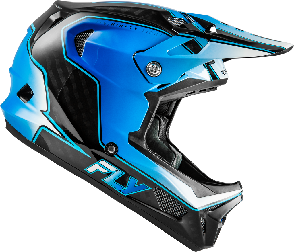 Yth Werx R Flow Carbon Hlmt Black Carbon/Blue/White Yl