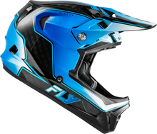 Load image into Gallery viewer, Yth Werx R Flow Carbon Hlmt Black Carbon/Blue/White Yl