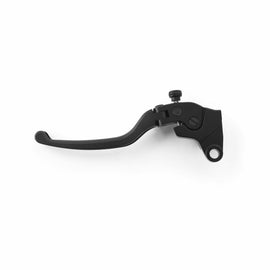 RIZOMA 3D clutch lever in black for BMW motorcycle, showcasing sleek, ergonomic design and high-quality metal construction.