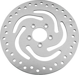 HardDrive rear 11.5-inch polished brake rotor with 2.22-inch inner diameter, designed for durable braking performance.