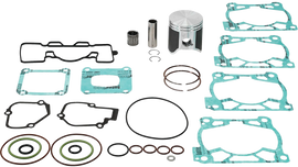 Vertex Top End Kit cast piston replica for Husqvarna and KTM motorcycles, includes piston components for engine rebuilds.