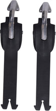 Load image into Gallery viewer, Alpine Star Tech T/7s buckle straps in black, designed for motorcycle gear, shown on a product display or attached to gear.
