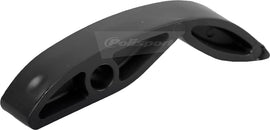 Polisport Plastics black drive chain slider for motorcycle, part number 64-0301, shown in the image.