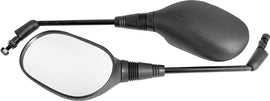 Pair of SP1 S-D Rev mirrors with sleek design, featuring reflective surfaces and black mounting brackets.