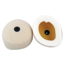 No Toil air filter for Suzuki RM125, RM250, RMZ450 dirt bikes, showing the clean, high-performance filter with brand labeling.